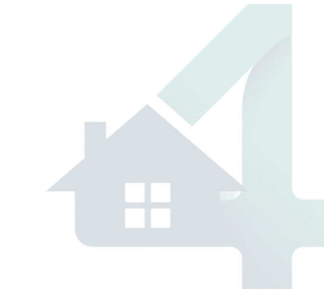 House and number four silhouette